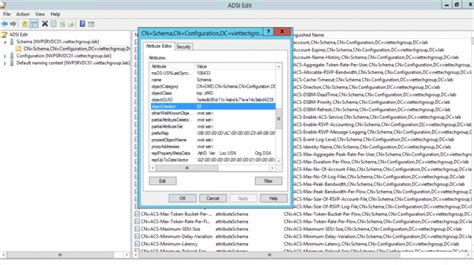 Using ADSIEDIT for Exchange Schema Version
