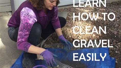 Using Chemical Cleaners on Gravel