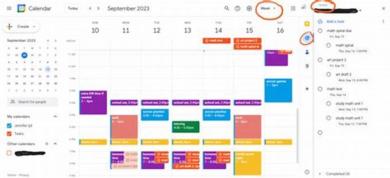 Using Google Calendar For Homework Assignments
