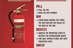 Using a Portable Fire Extinguisher