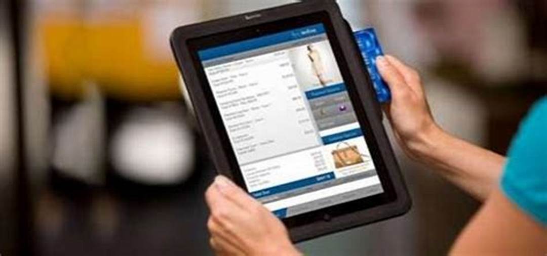 Using tablet for payment process