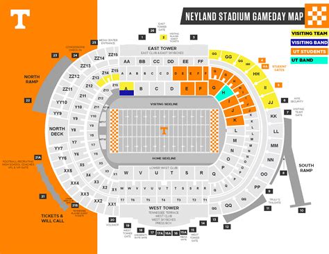 Utk Football Seating Chart