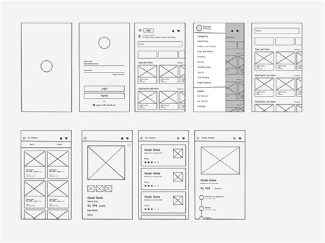Ux Wireframe Template