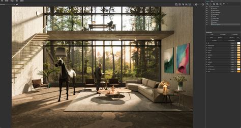 V-Ray realistic render example