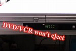 VCR Won't Eject
