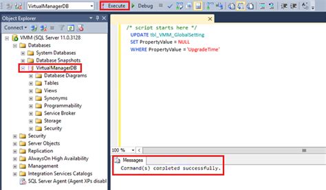 VMM Console Error 1602