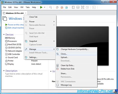VMware Workstation Clone