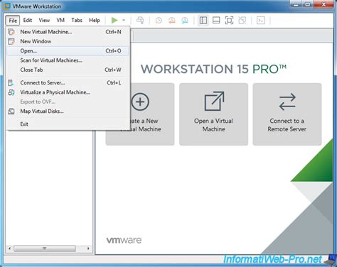 VMware Workstation Export
