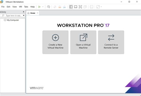 VMware Workstation Interface