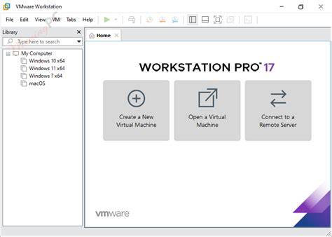 VMware Workstation Screenshot