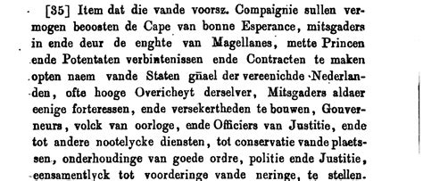 VOC charter