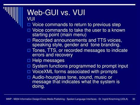 VUI vs GUI