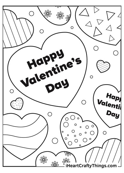 Valentine's Coloring Sheets Printable