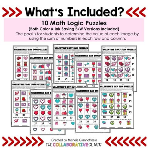 Valentine's Day Puzzles Printable