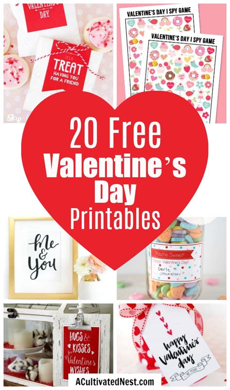 Valentine Day Printables Free