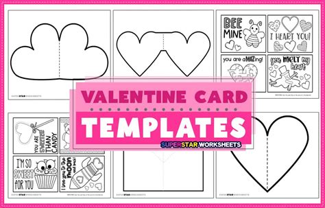Valentines Day Card Template Printable
