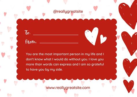 Valentines Day Cards Template