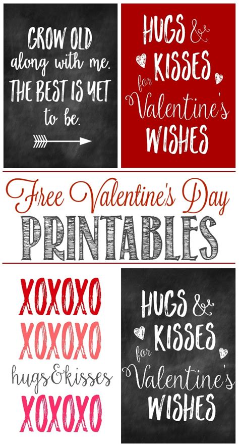 Valentines Day Printables Free