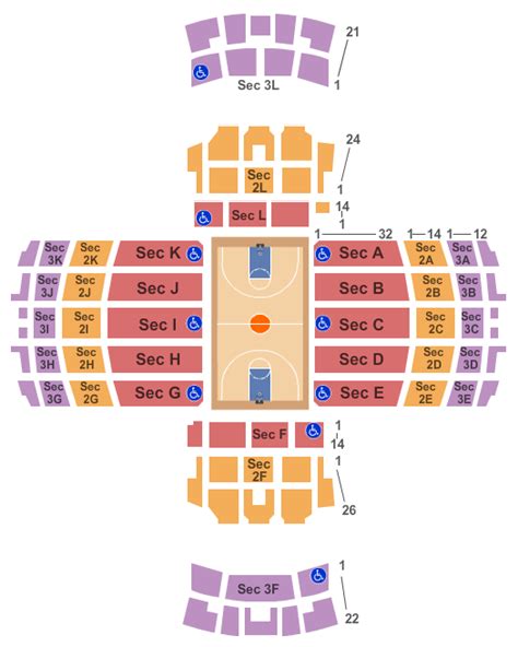 Vandy Basketball Seating Chart