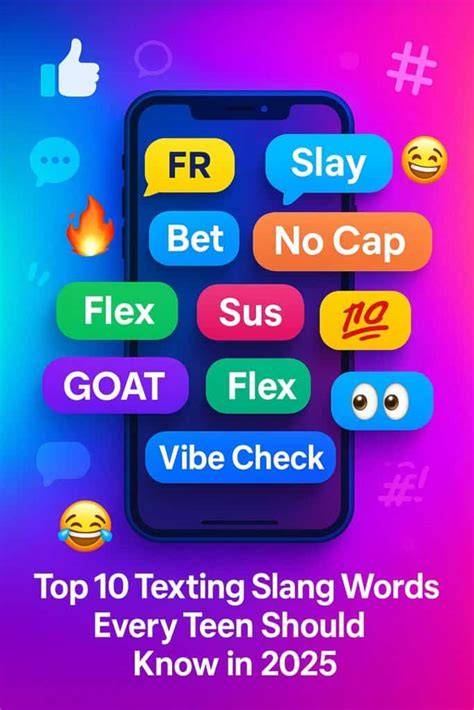 Variations of texting slang