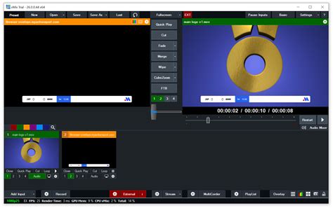 Various Input Sources in vMix