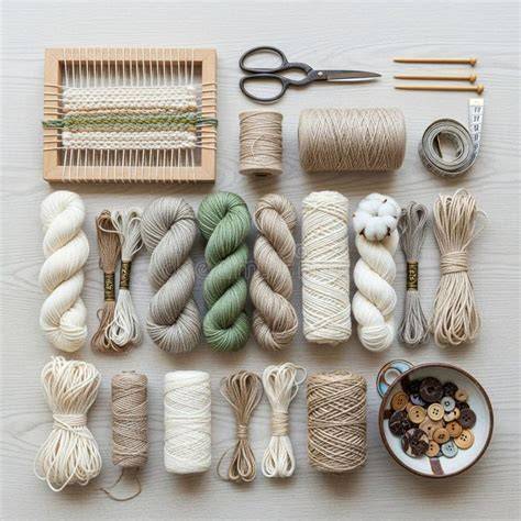 Various Weaving Materials