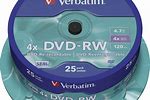 Verbatim DVD RW Blank Discs