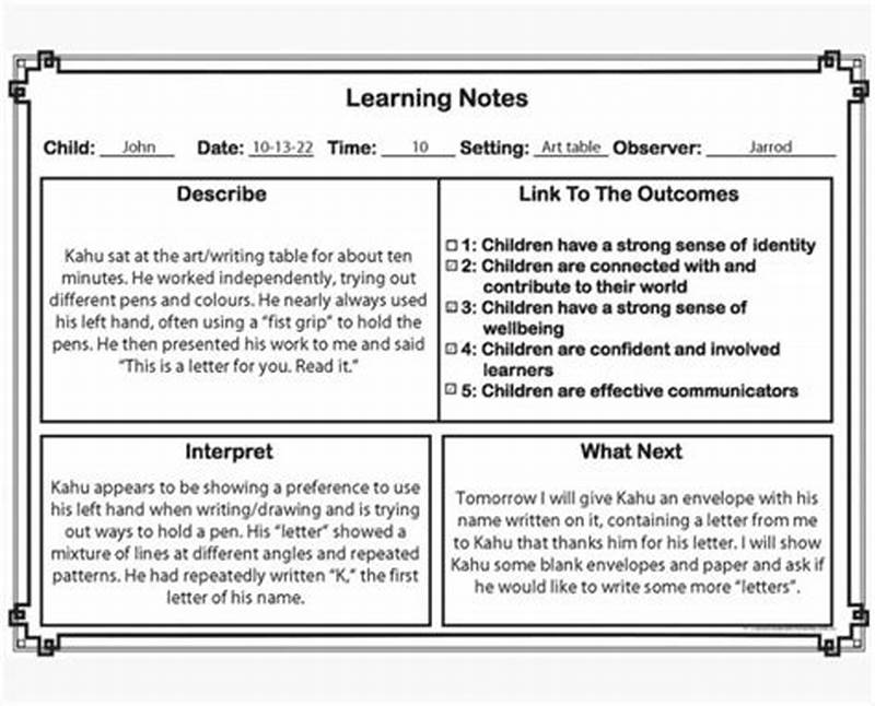 Video Learning Notes Template