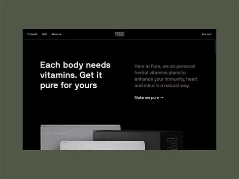 View Pure website interface
