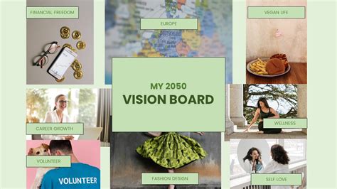 Vision Board Template Powerpoint Free