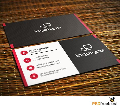 Visiting Card Psd Template