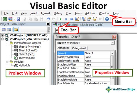Visual Basic Editor (VBE) untuk VBA