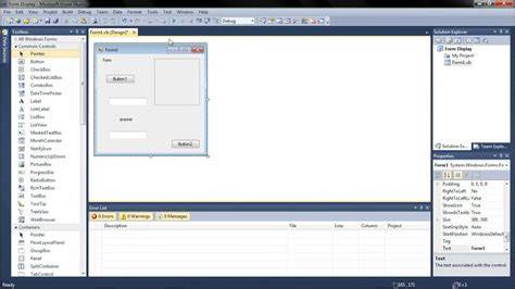 Visual Basic Form Designer