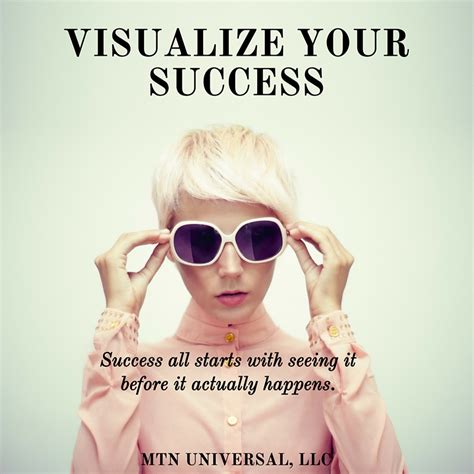 Visualize Success
