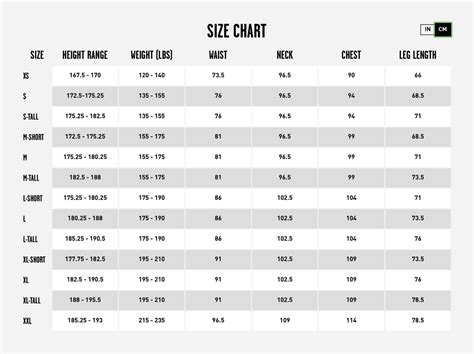 Volcom Wetsuit Size Chart