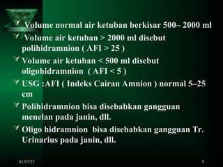 Volume Air Ketuban