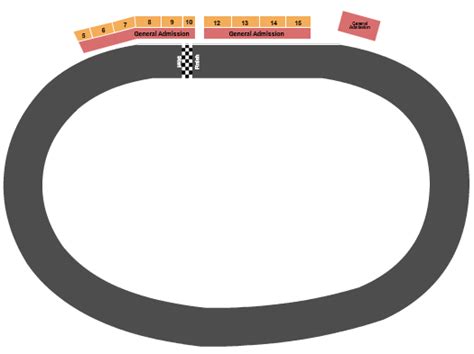 Volusia Speedway Seating Chart