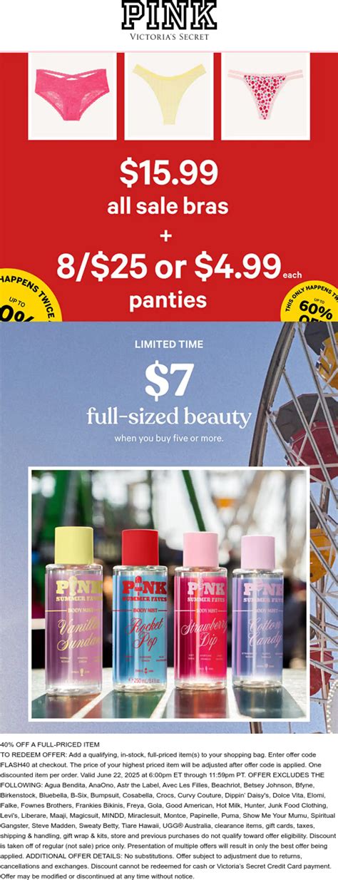 Vs Pink Coupons Printable