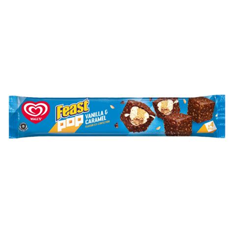 WALLS Feast Pop Vanilla Caramel
