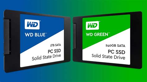 WD Blue vs Green SSD Comparison