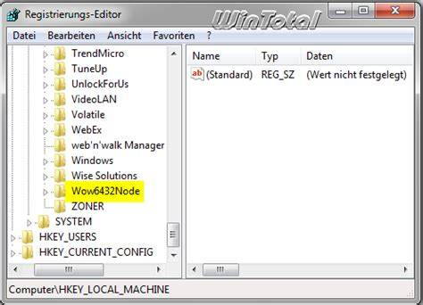 WOW6432Node in Registry