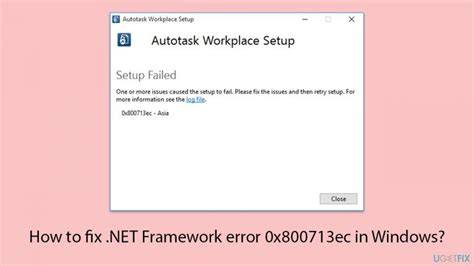 Error Message Example