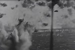 WW2 Fleet Battle Footage