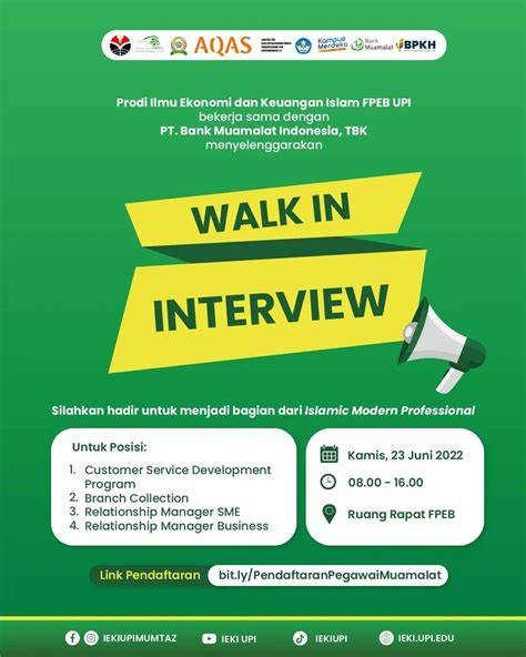 Walk-in Interview