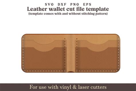 Wallet Template Leather