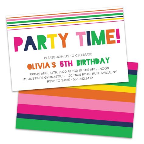 Walmart Printable Invitations