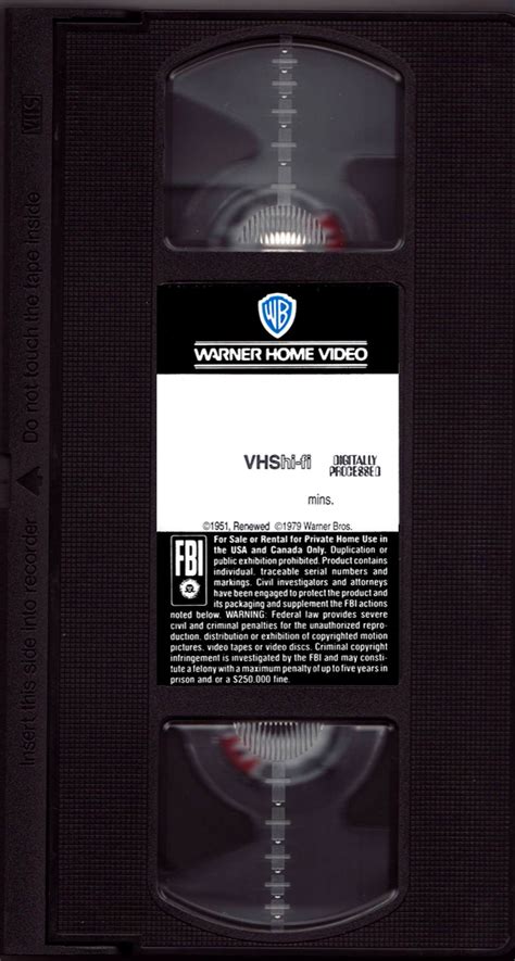 Warner Home Video Template