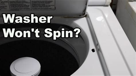 Washer Spinner doesnt spin