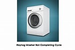 Washing Machine Not Completing Cycle