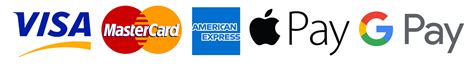 We Accept Apple Pay and All Major Credit Cards